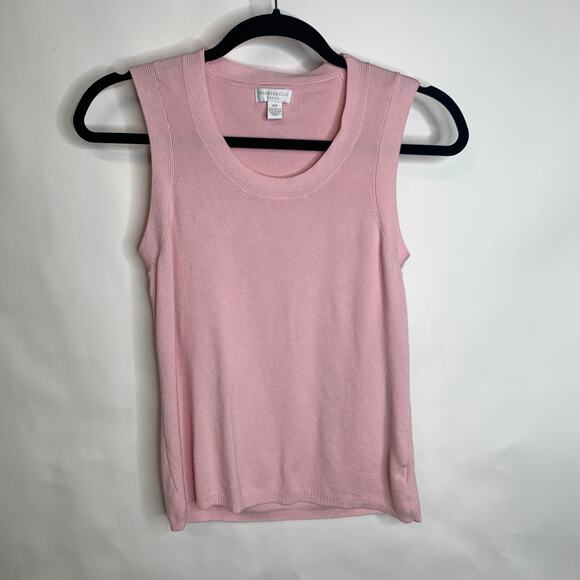 Charter Club Pale Pink Sweater Shell Sz Small Petite - Picture 1 of 3
